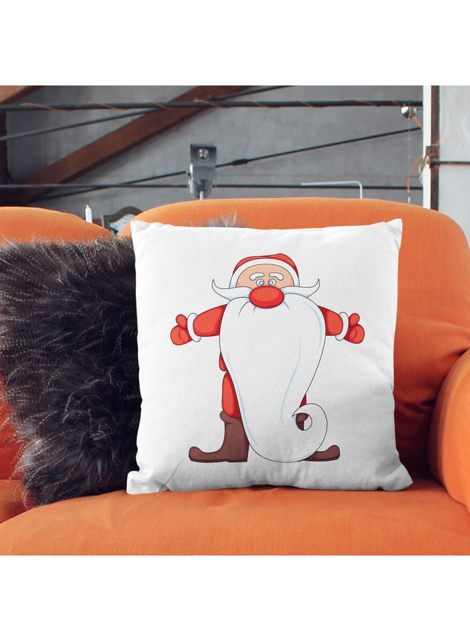 LIT Decorative Boots Santa Throw Pillow White 16 x 16inch - Image 2
