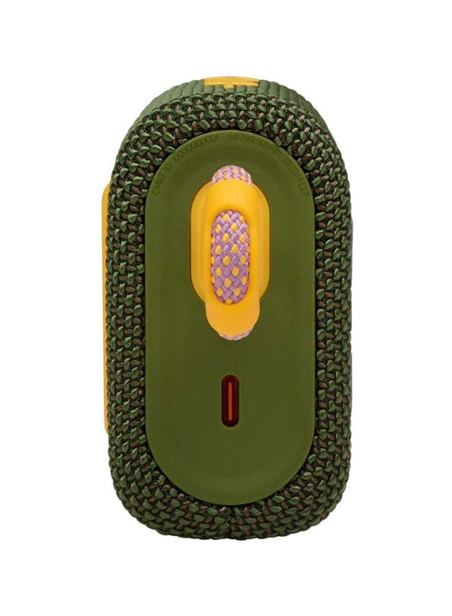 JBL - GO 3 Portable Bluetooth Speaker Green - Image 1
