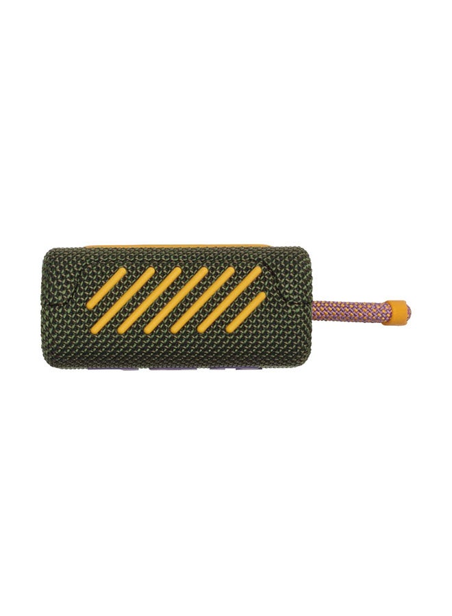 JBL - GO 3 Portable Bluetooth Speaker Green - Image 1