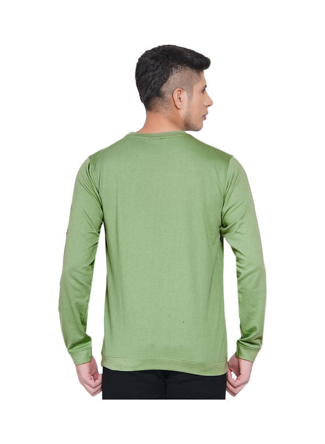 لورين سميث كنزة فضفاضة جرافيك ليموني - Image 2