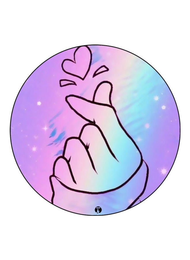 بي بي لوحة ماوس مزينة بطبعة متعدد الألوان - Image 1