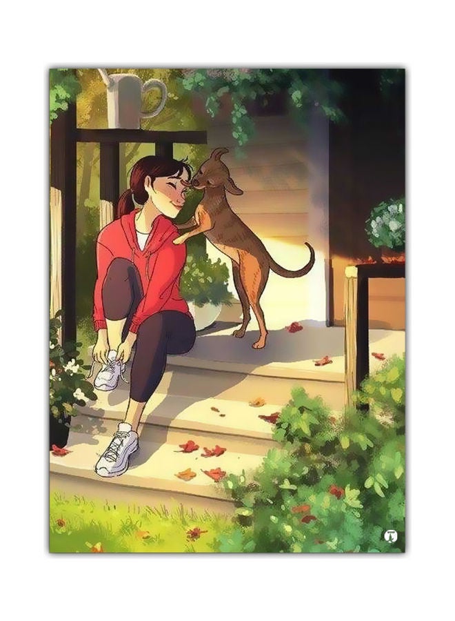 بي بي لوحة ماوس مزينة بطبعة متعدد الألوان - Image 1