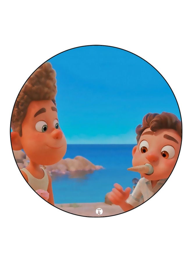 بي بي لوحة ماوس مزينة بطبعة متعدد الألوان - Image 1