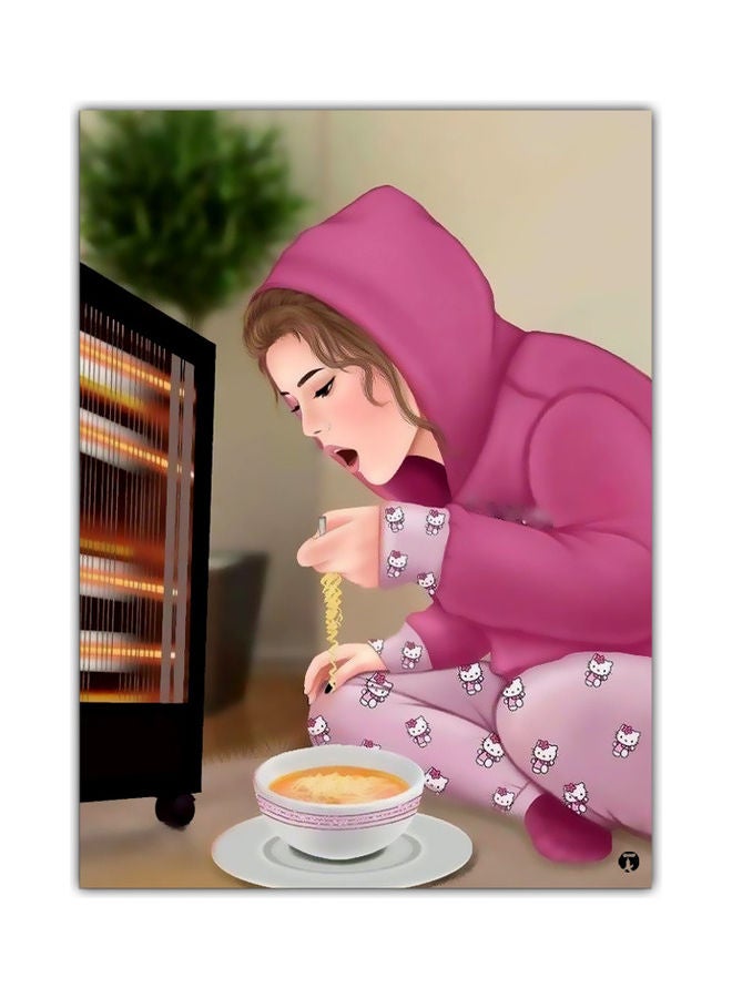 بي بي لوحة ماوس مزينة بطبعة متعدد الألوان - Image 1
