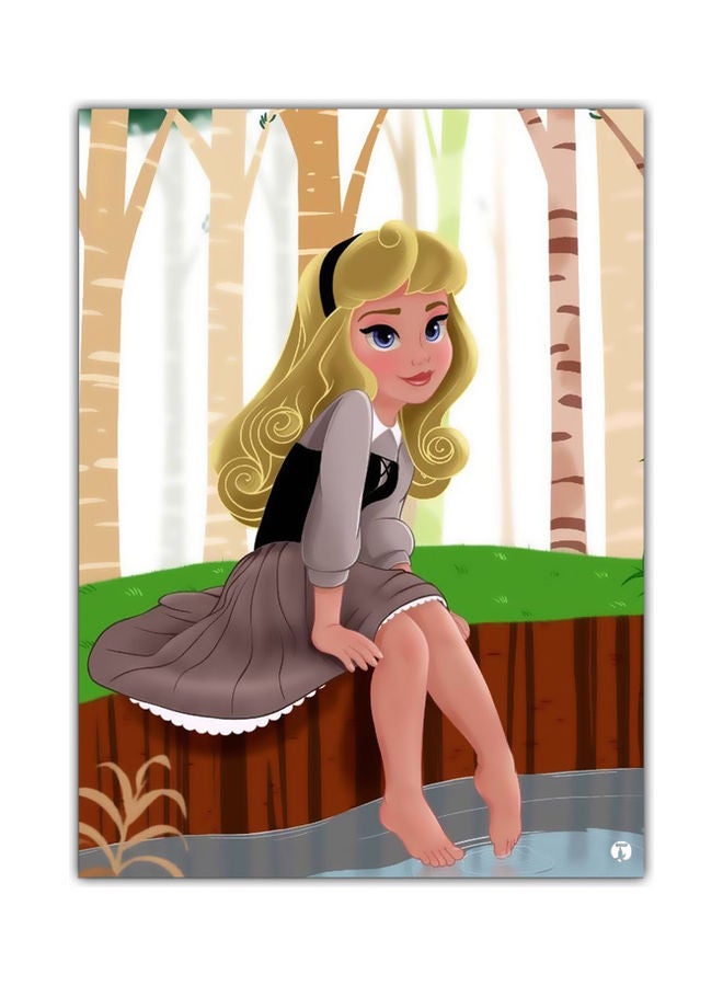 بي بي لوحة ماوس مزينة بطبعة متعدد الألوان - Image 1