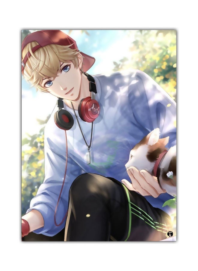 بي بي لوحة ماوس مزينة بطبعة متعدد الألوان - Image 1