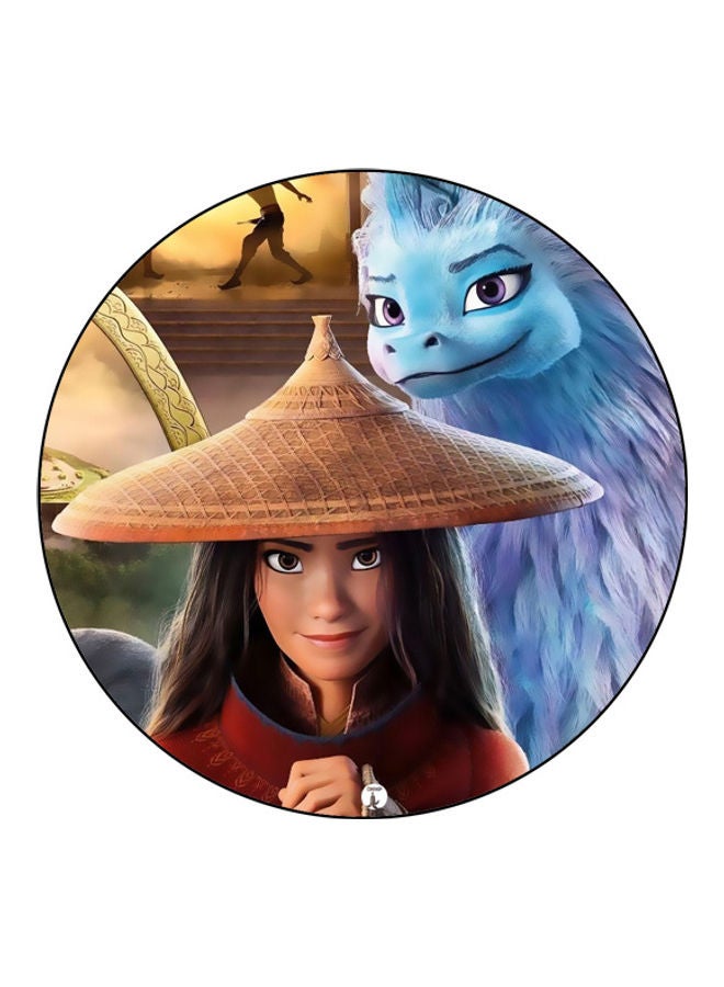 بي بي لوحة ماوس مزينة بطبعة متعدد الألوان - Image 1