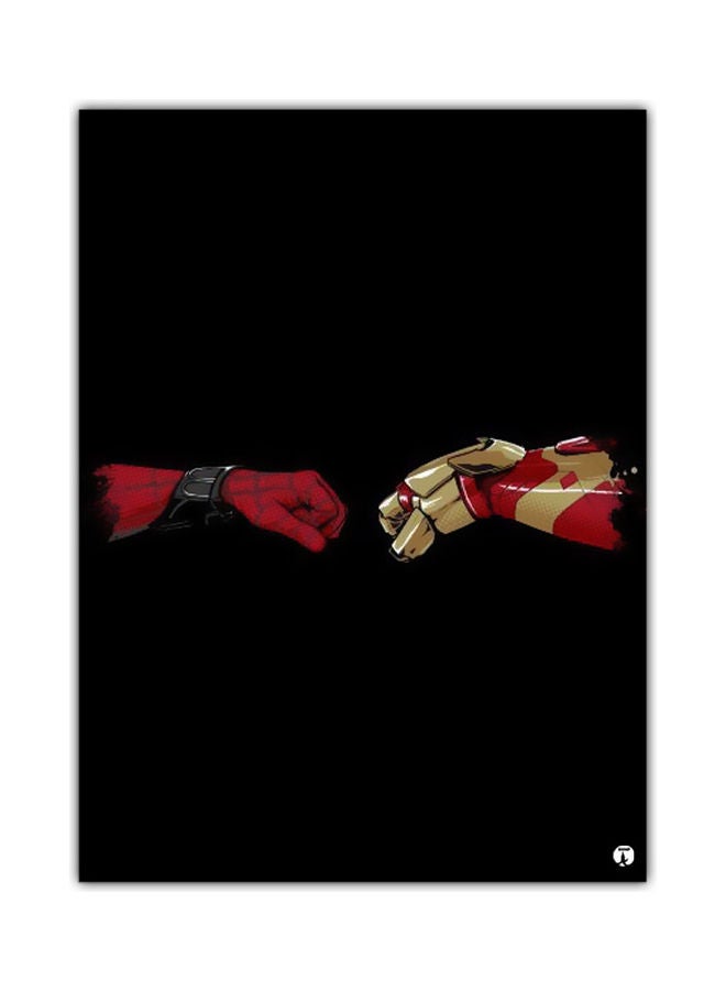 بي بي لوحة ماوس مزينة بطبعة متعدد الألوان - Image 1