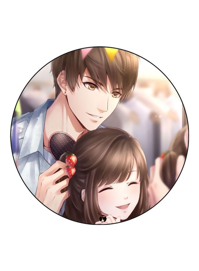 بي بي لوحة ماوس مزينة بطبعة متعدد الألوان - Image 1