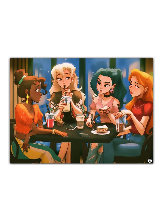 بي بي لوحة ماوس مزينة بطبعة متعدد الألوان - Image 1