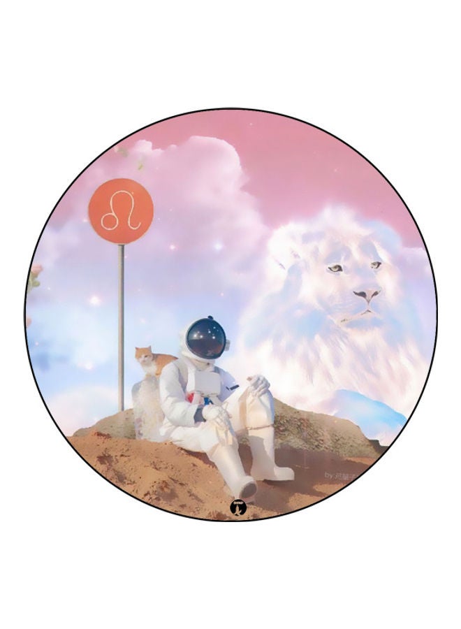 بي بي لوحة ماوس مزينة بطبعة متعدد الألوان - Image 1