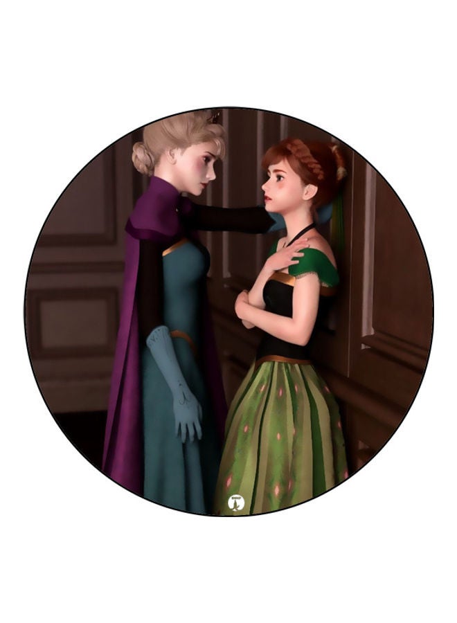 بي بي لوحة ماوس مزينة بطبعة متعدد الألوان - Image 1