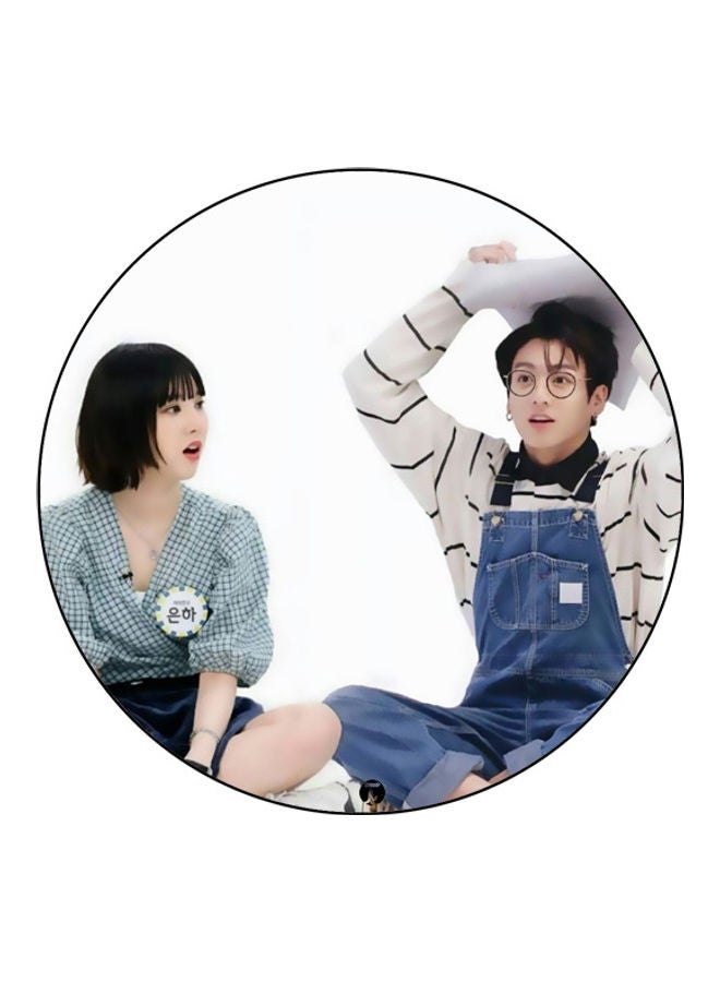 بي بي لوحة ماوس مزينة بطبعة متعدد الألوان - Image 1