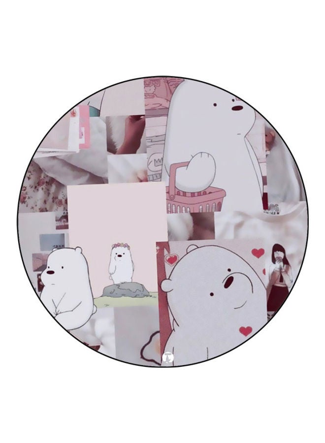 بي بي لوحة ماوس مزينة بطبعة متعدد الألوان - Image 1