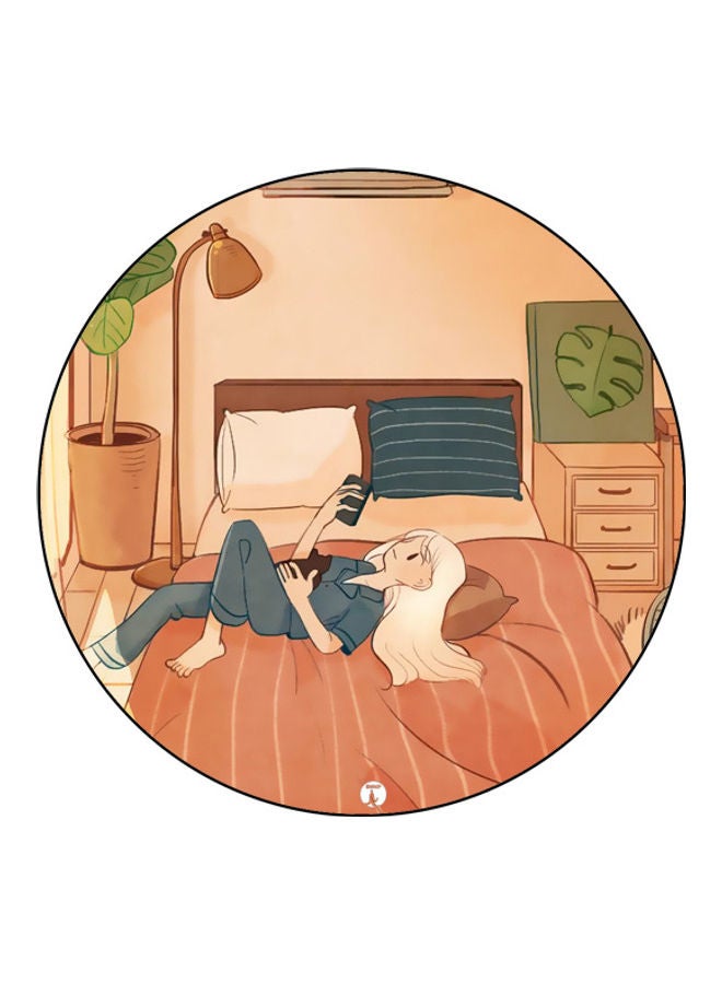 بي بي لوحة ماوس مزينة بطبعة متعدد الألوان - Image 1