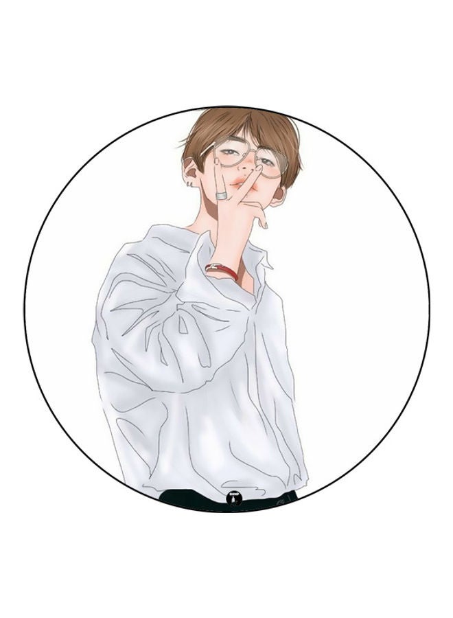 بي بي لوحة ماوس مزينة بطبعة متعدد الألوان - Image 1