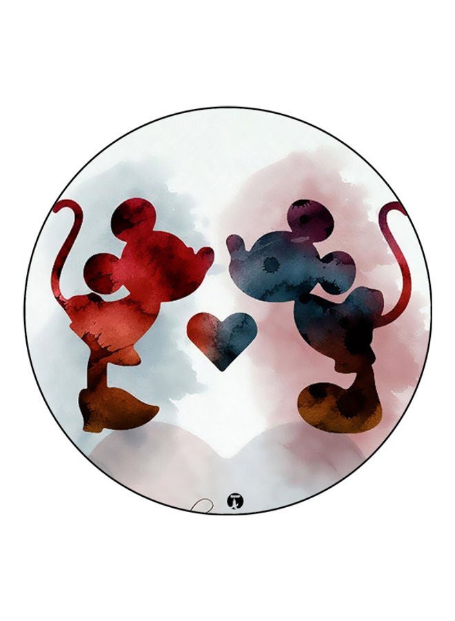 بي بي لوحة ماوس مزينة بطبعة متعدد الألوان - Image 1