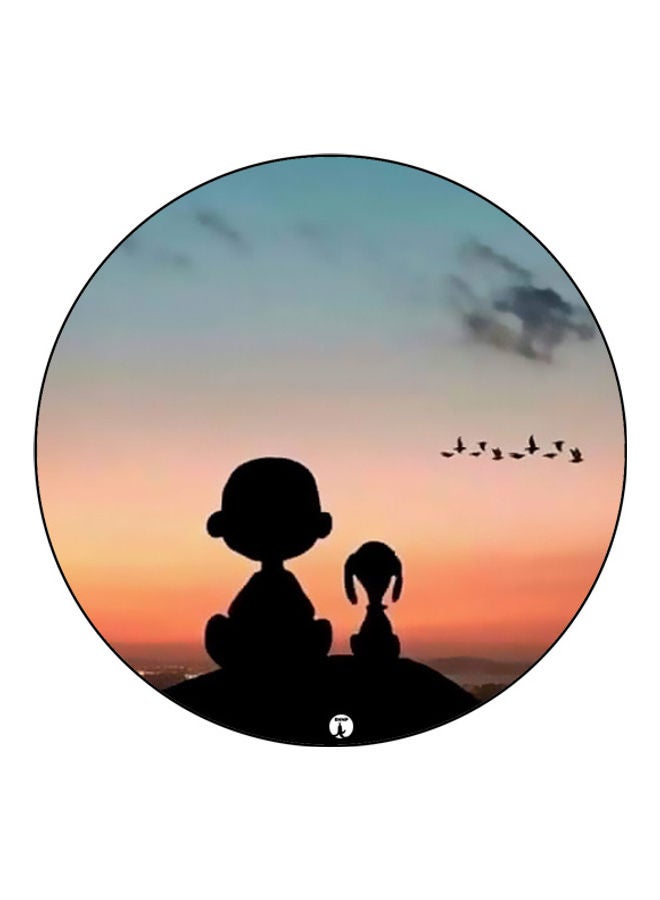 بي بي لوحة ماوس مزينة بطبعة متعدد الألوان - Image 1