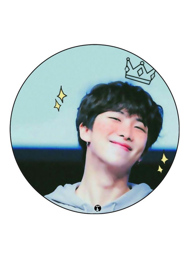 بي بي لوحة ماوس مزينة بطبعة متعدد الألوان - Image 1