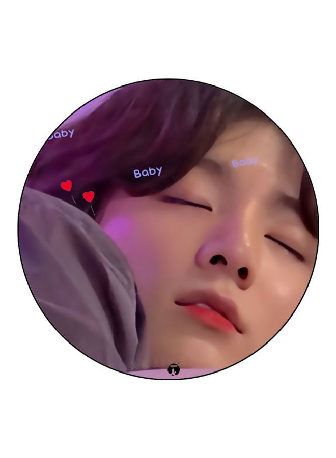 بي بي لوحة ماوس مزينة بطبعة متعدد الألوان - Image 1