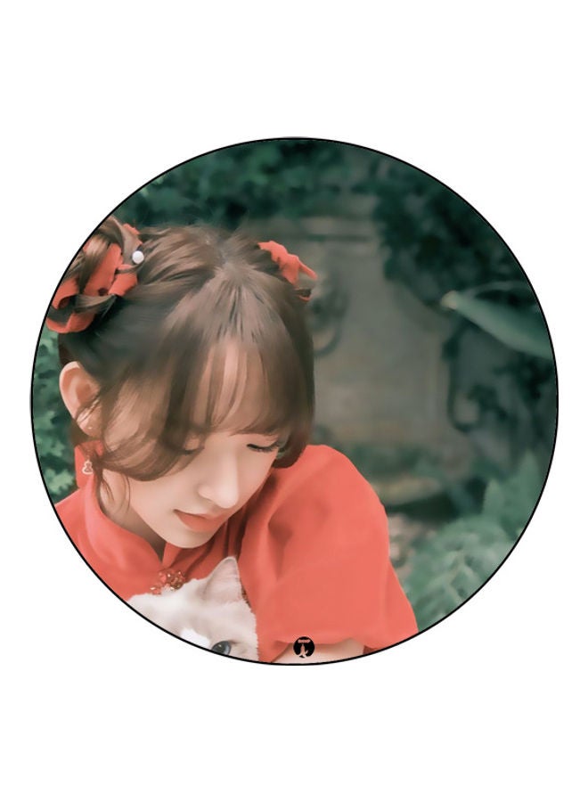 بي بي لوحة ماوس مزينة بطبعة متعدد الألوان - Image 1