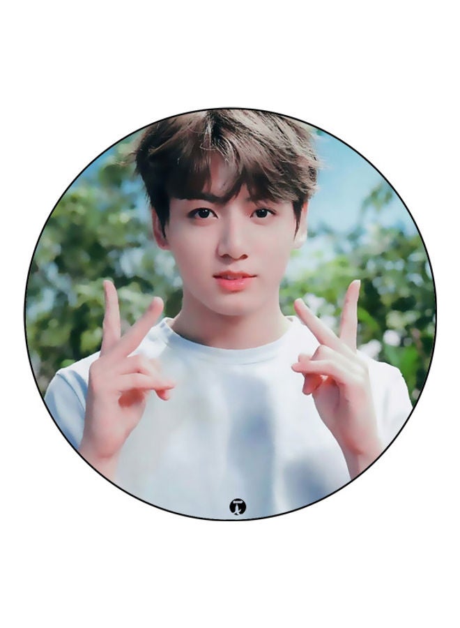 بي بي لوحة ماوس مزينة بطبعة متعدد الألوان - Image 1