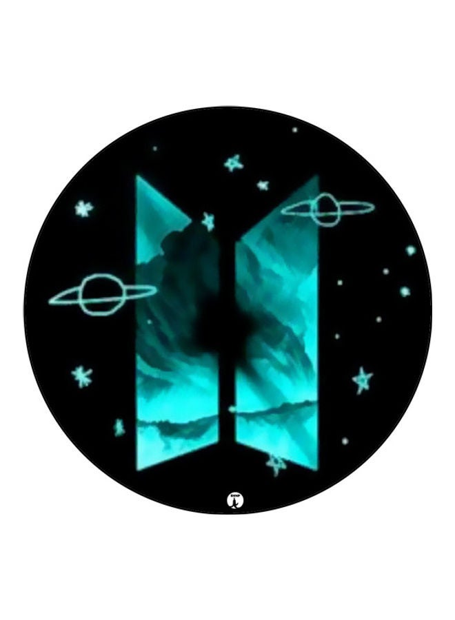 بي بي لوحة ماوس مزينة بطبعة متعدد الألوان - Image 1