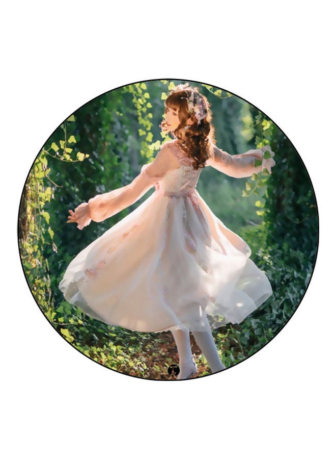 بي بي لوحة ماوس مزينة بطبعة متعدد الألوان - Image 1