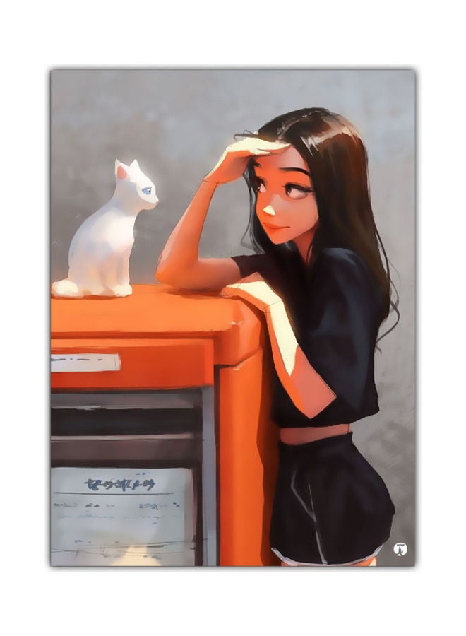 بي بي لوحة ماوس مزينة بطبعة متعدد الألوان - Image 1