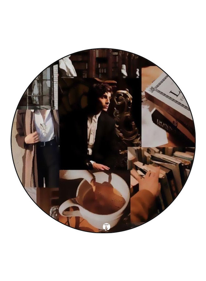 بي بي لوحة ماوس مزينة بطبعة متعدد الألوان - Image 1