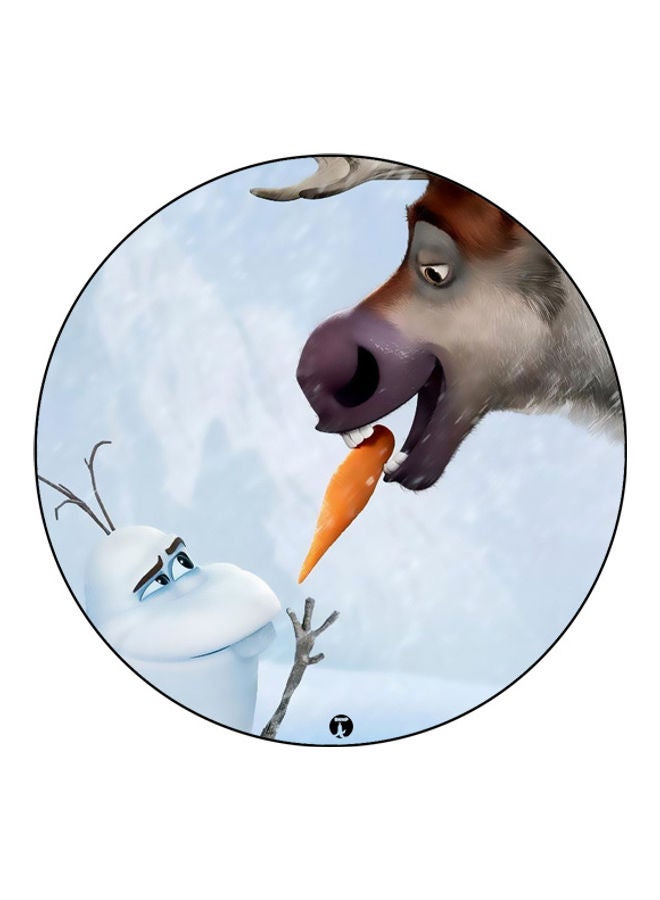 بي بي لوحة ماوس مزينة بطبعة متعدد الألوان - Image 1