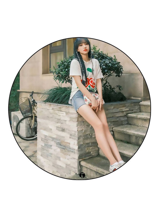 بي بي لوحة ماوس مزينة بطبعة متعدد الألوان - Image 1