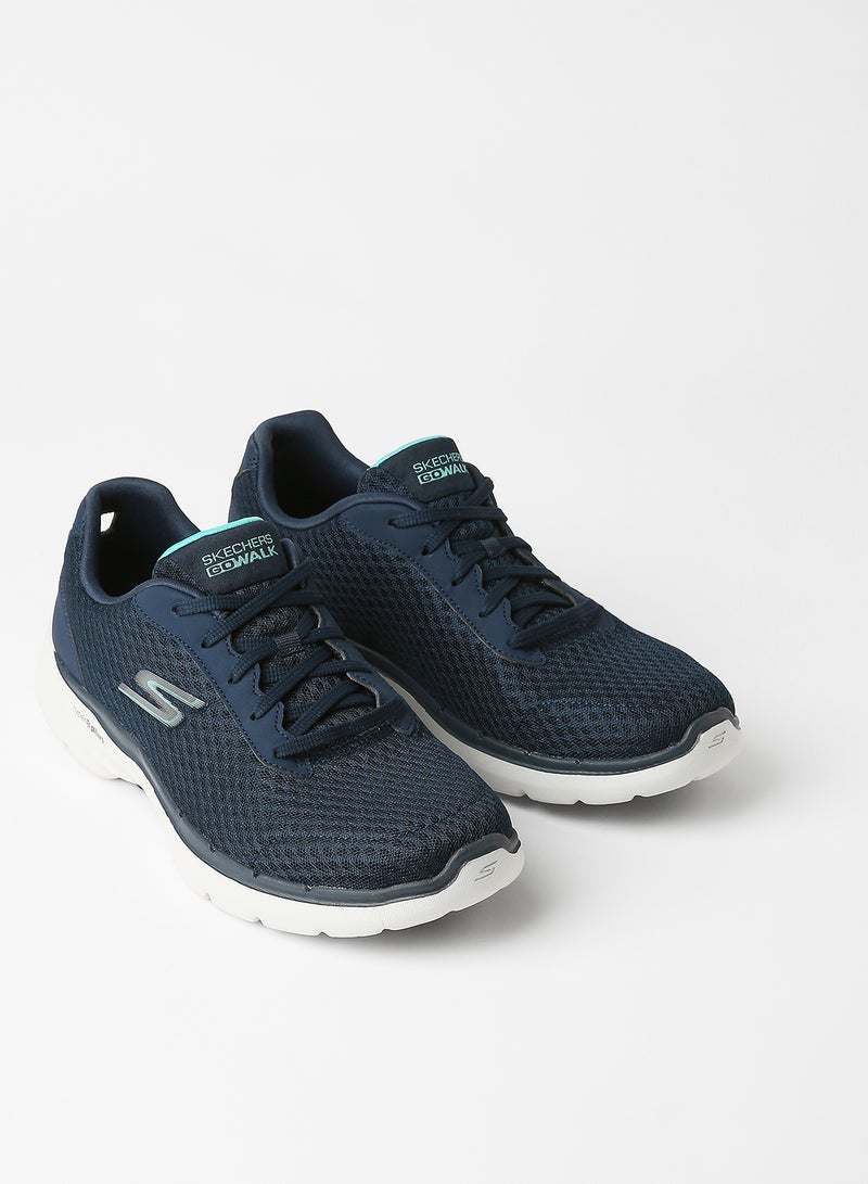 SKECHERS GoWalk 6 Walking Shoes Navy  - Image 2