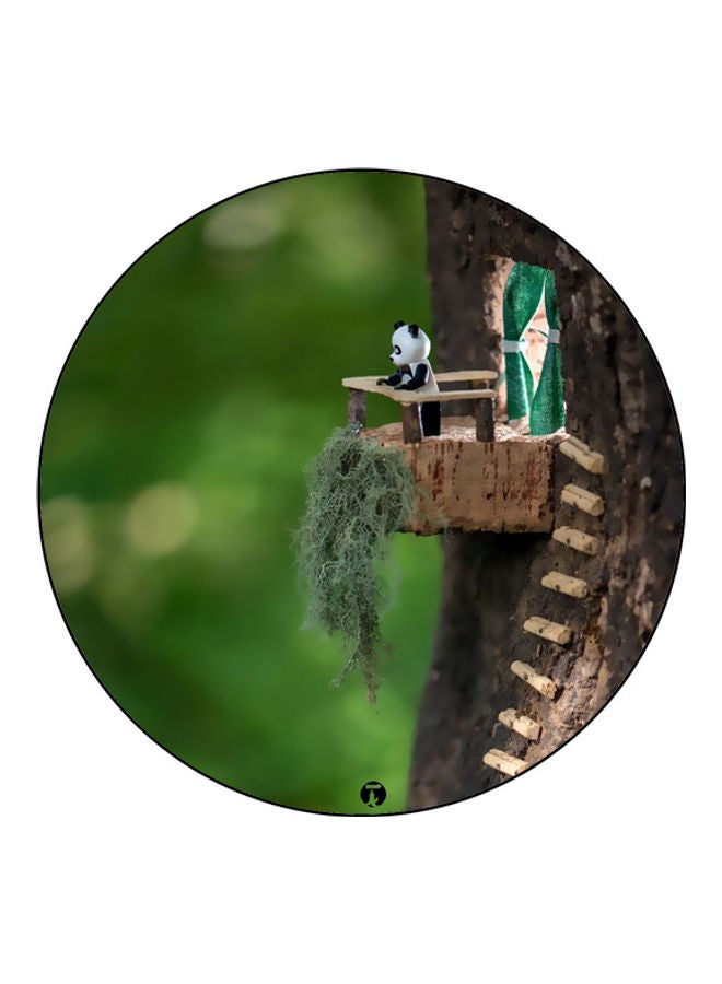 بي بي لوحة ماوس مزينة بطبعة متعدد الألوان - Image 1