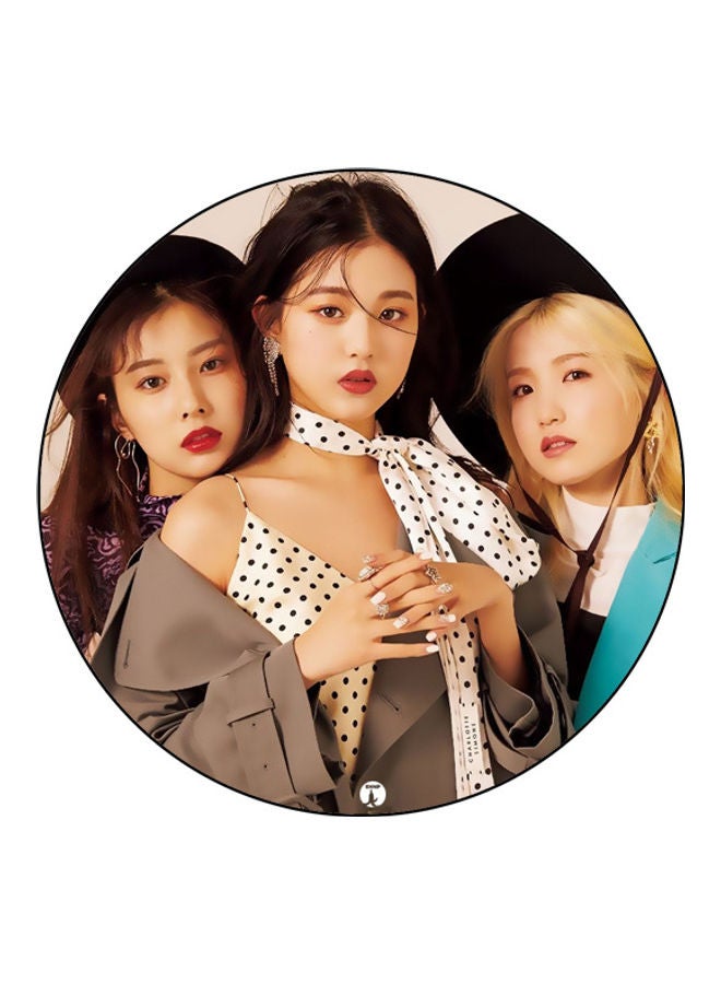 بي بي لوحة ماوس مزينة بطبعة متعدد الألوان - Image 1