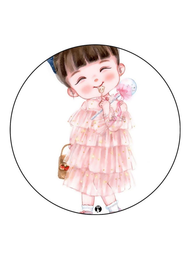 بي بي لوحة ماوس مزينة بطبعة متعدد الألوان - Image 1