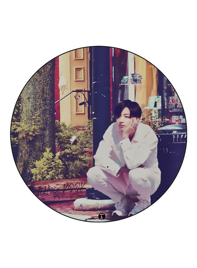 بي بي لوحة ماوس مزينة بطبعة متعدد الألوان - Image 1