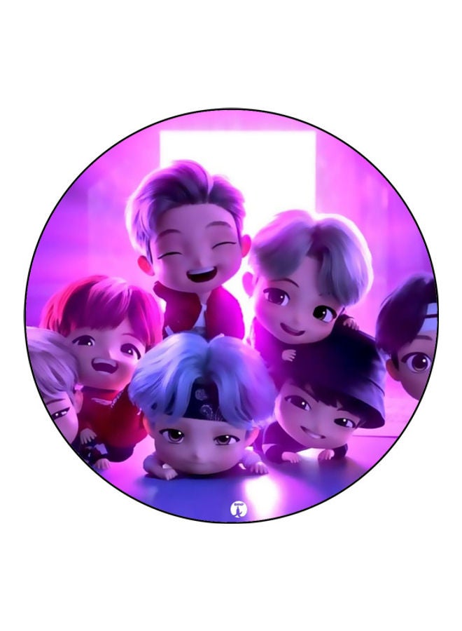 بي بي لوحة ماوس مزينة بطبعة متعدد الألوان - Image 1