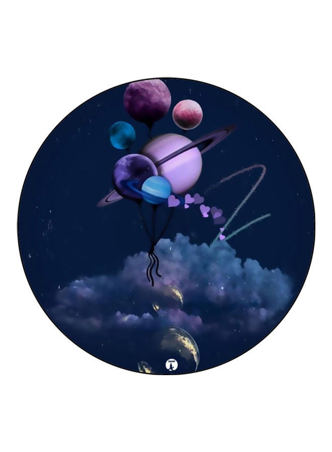 بي بي لوحة ماوس مزينة بطبعة متعدد الألوان - Image 1