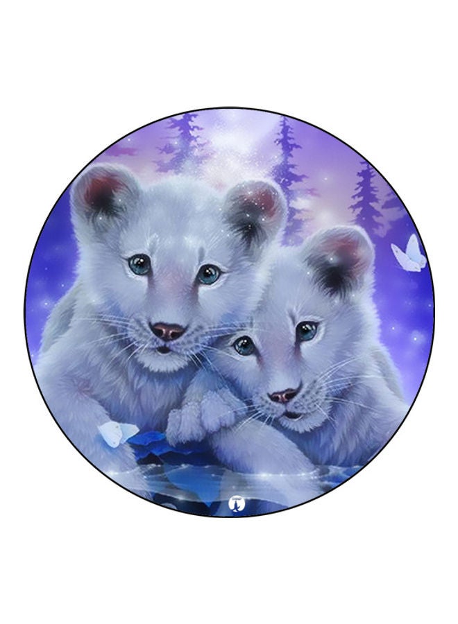 بي بي لوحة ماوس مزينة بطبعة متعدد الألوان - Image 1