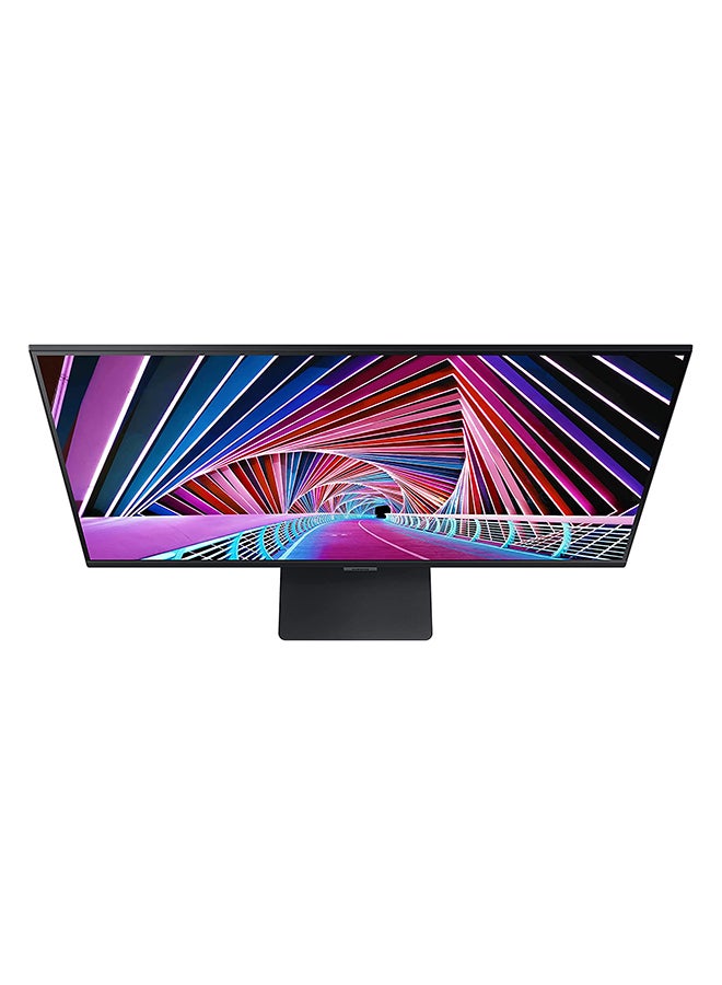 Samsung - 27'' IPS 4K UHD Flat Business Monitor, Max 60Hz Refresh Rate, 3840x2160 Resolution, HDR10, 16:9 Aspect Ratio, 5ms Response Time, 178°/178° Viewing Angle, sRGB 99%, HDMI | LS27A700NWMXUE Black - Image 1