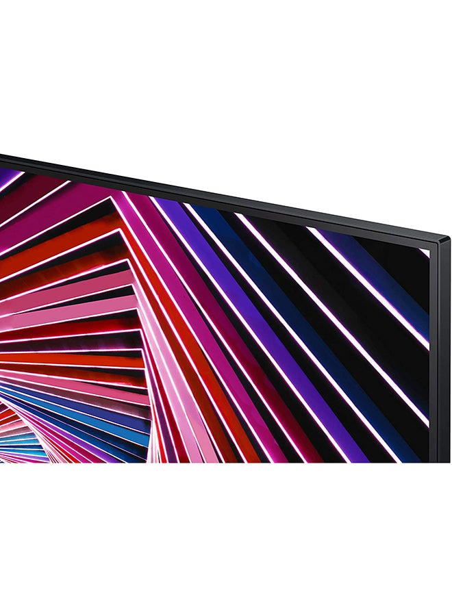 Samsung - 27'' IPS 4K UHD Flat Business Monitor, Max 60Hz Refresh Rate, 3840x2160 Resolution, HDR10, 16:9 Aspect Ratio, 5ms Response Time, 178°/178° Viewing Angle, sRGB 99%, HDMI | LS27A700NWMXUE Black - Image 1