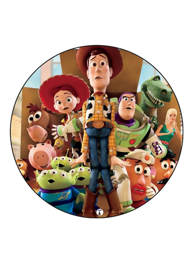 بي بي لوحة ماوس مزينة بطبعة متعدد الألوان - Image 1