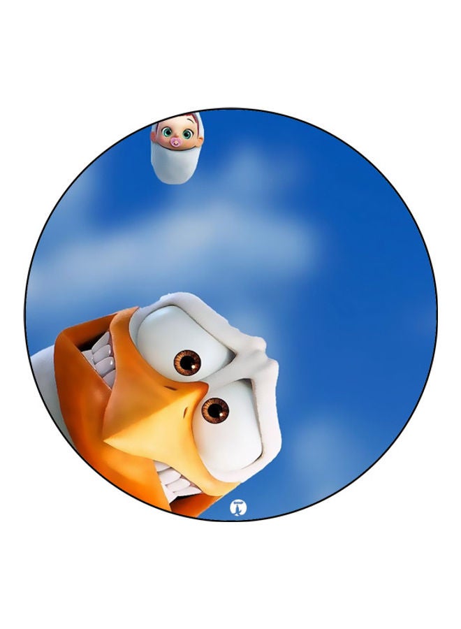 بي بي لوحة ماوس مزينة بطبعة متعدد الألوان - Image 1