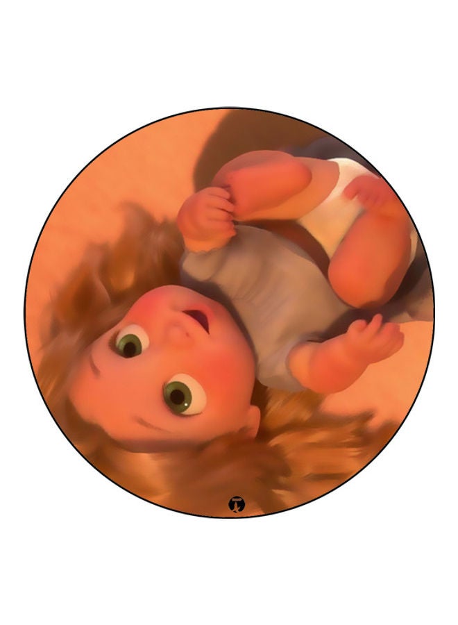 بي بي لوحة ماوس مزينة بطبعة متعدد الألوان - Image 1