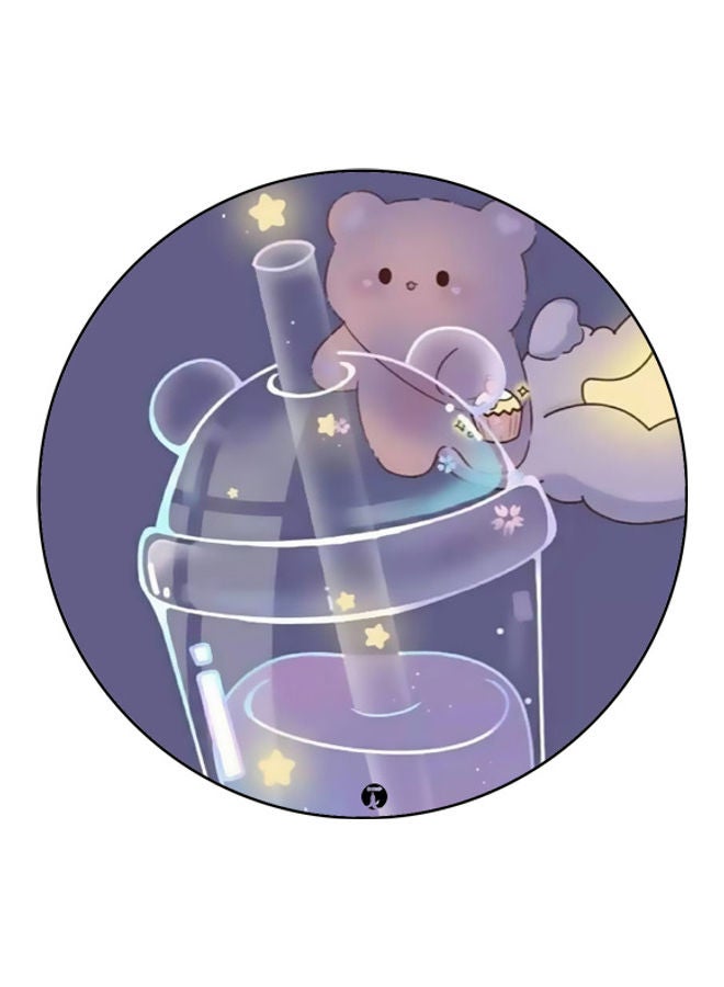 بي بي لوحة ماوس مزينة بطبعة متعدد الألوان - Image 1