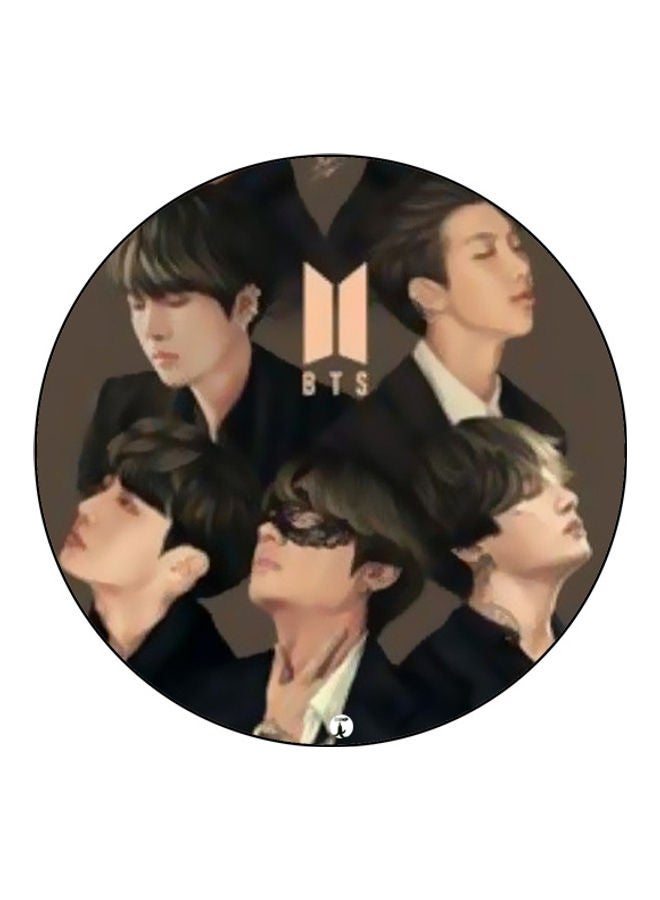 بي بي لوحة ماوس مزينة بطبعة متعدد الألوان - Image 1