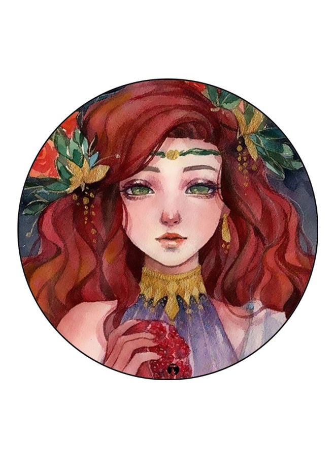 بي بي لوحة ماوس مزينة بطبعة متعدد الألوان - Image 1