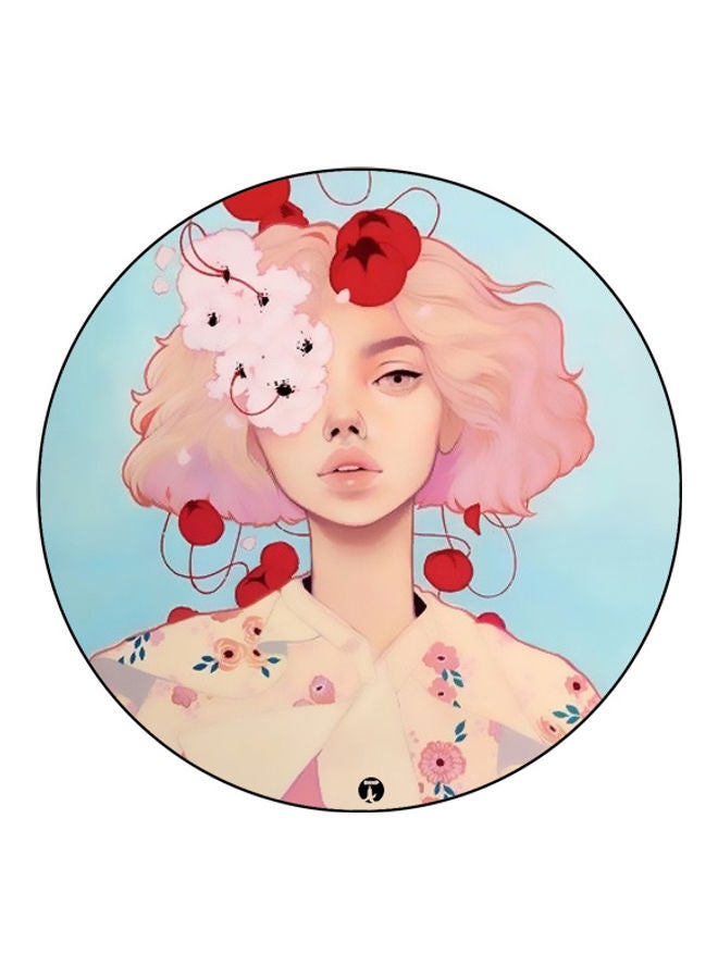 بي بي لوحة ماوس مزينة بطبعة متعدد الألوان - Image 1