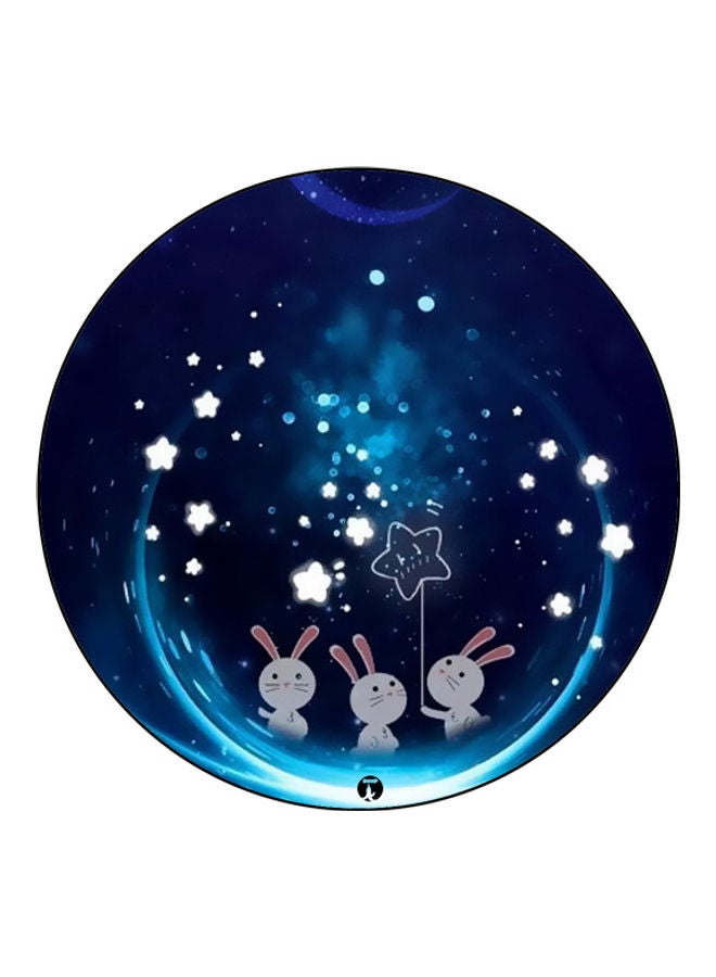 بي بي لوحة ماوس مزينة بطبعة متعدد الألوان - Image 1